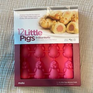Pig in a blanket baking molds